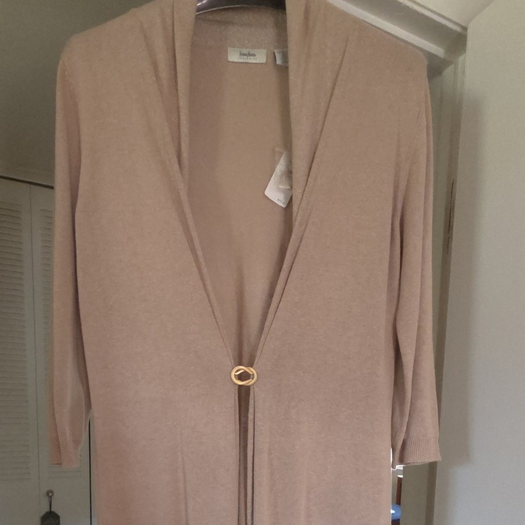 Neiman Marcus Exclusive - Open-Front Knit Cardigan
